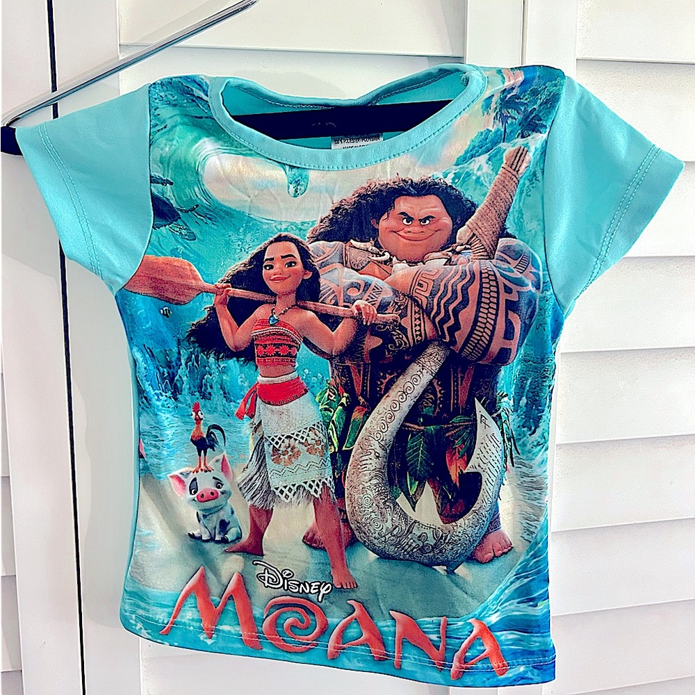 Disney Moana Shirt & Shorts Set